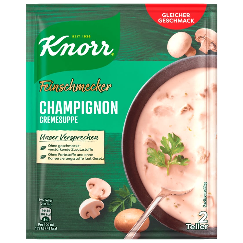 Knorr Feinschmecker Champignon Cremesuppe 500 ml